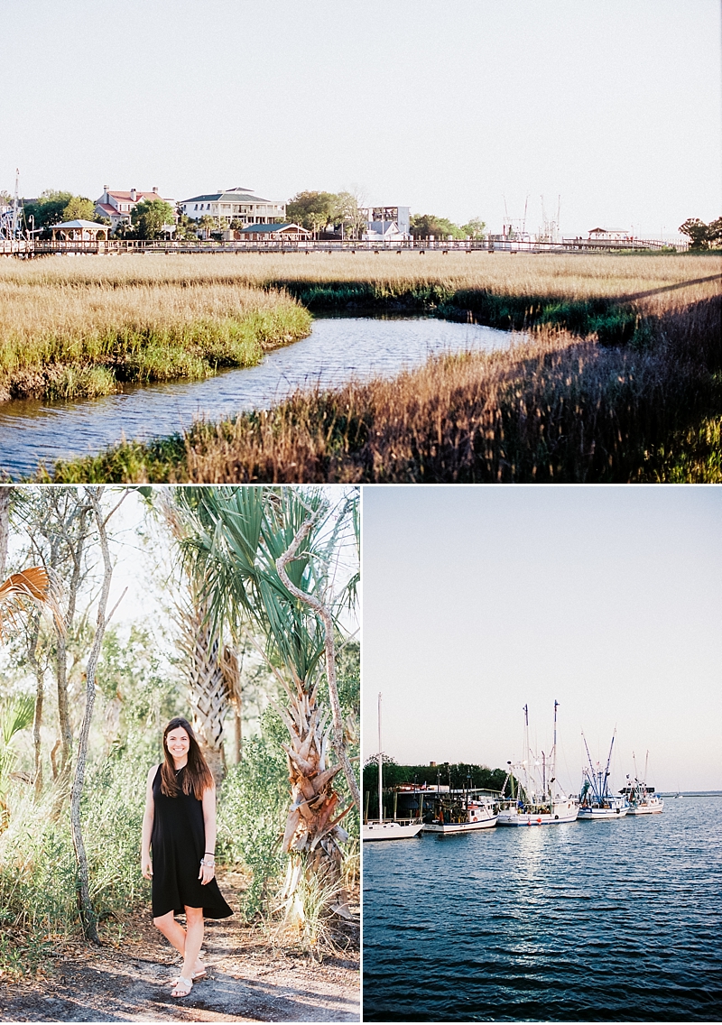 Visit Shem Creek in Mt Pleasant Charleston South Carolina by WilliamsonsGo