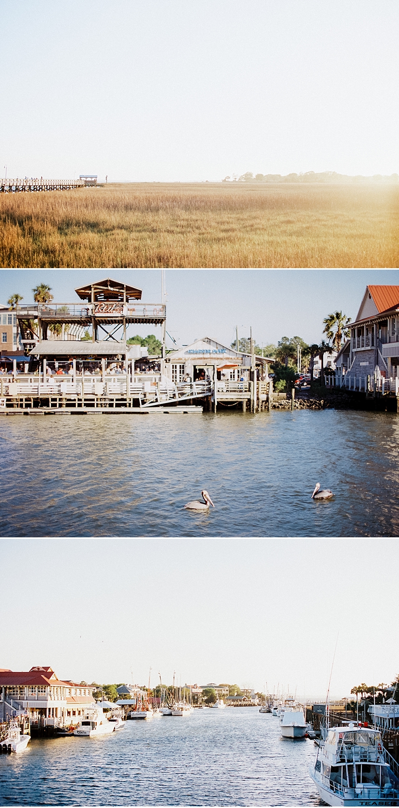 Visit Shem Creek in Mt Pleasant Charleston South Carolina by WilliamsonsGo