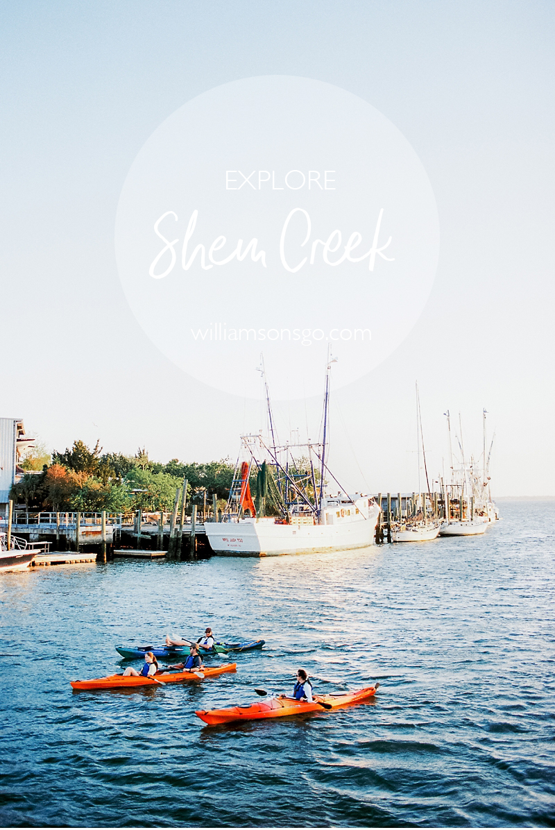 A Day in Shem Creek Charleston, SC