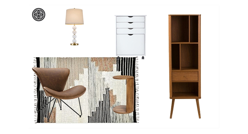 Neutral Midcentury Modern Design Inspiration from Havenly