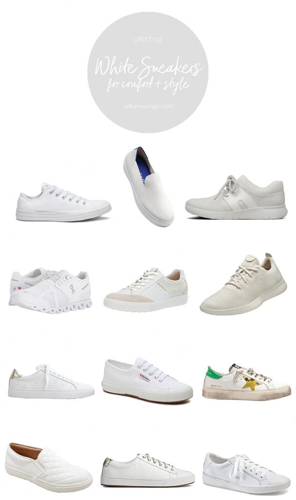 The Perfect Pair of White Sneakers | WilliamsonsGo
